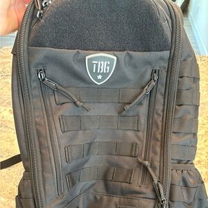 Tactical baby gear backpack black diaper bag